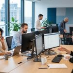 bureau pour trois