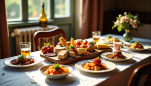 Voyage culinaire : traditions et innovations à table