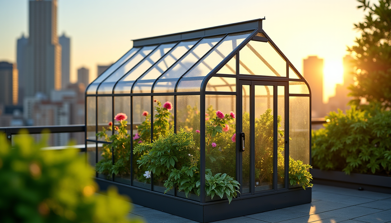 Pourquoi choisir la serre de jardin Piccolo ACD pour vos cultures urbaines ?