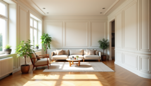rénovation de pièce à vivre : les avantages du mdf du sol au plafond
